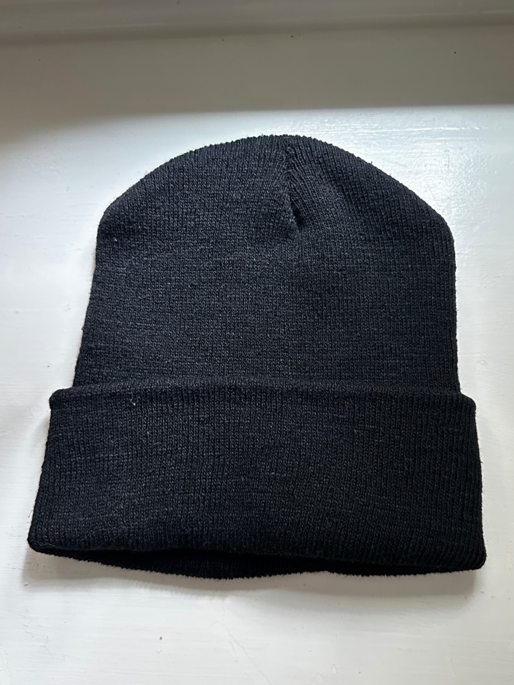 Like New Basic Black Beanie